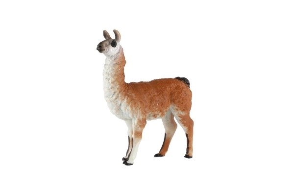 Lama Alpaca Giocattolo Plastica 12cm