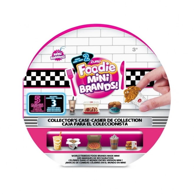 Valigetta da collezione Figurine Foodie Mini Brand Serie 2