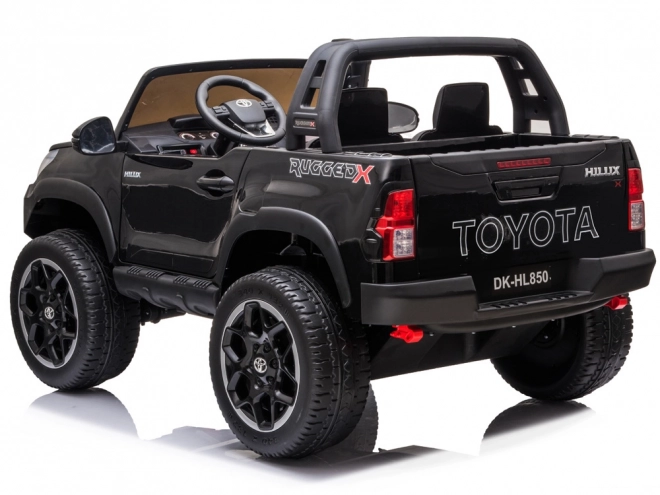 auto da terreno a batteria Toyota Hilux per due persone – nero