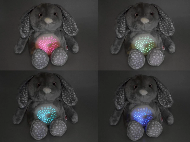 Proiettore peluche coniglio ninna nanna
