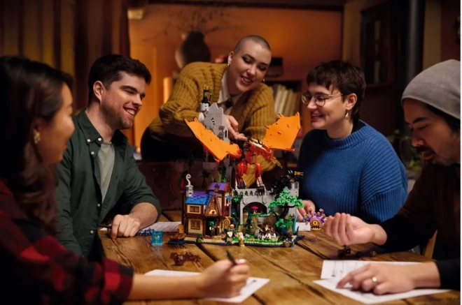 LEGO Ideas Dungeons & Dragons: La storia del drago rosso