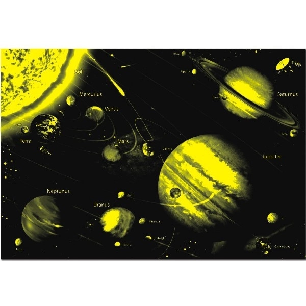 Puzzle 1000 Pezzi Neon Sistema Solare