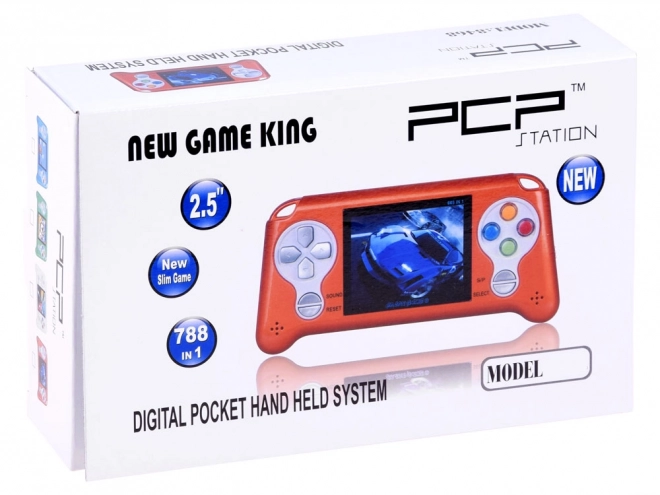 console portatile con 70 giochi – rosso