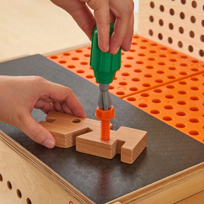 Masterkidz Set di Accessori per il Banco da Lavoro STEM 111 pezzi