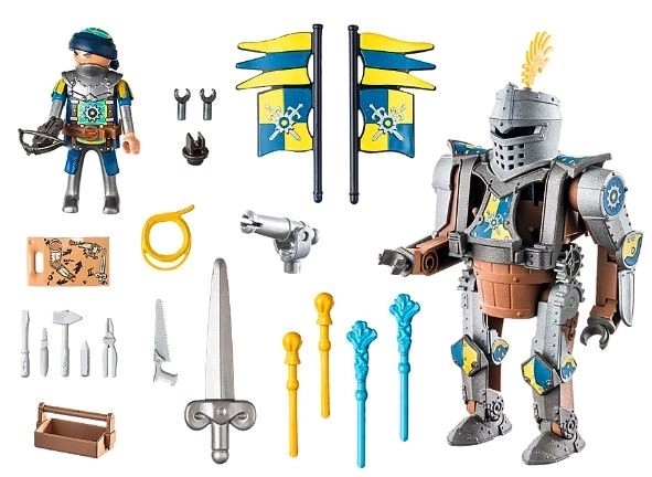 Novelmore 71300 Set di figurine robot da combattimento