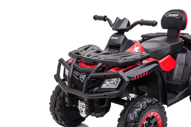 Quad a batteria rosso