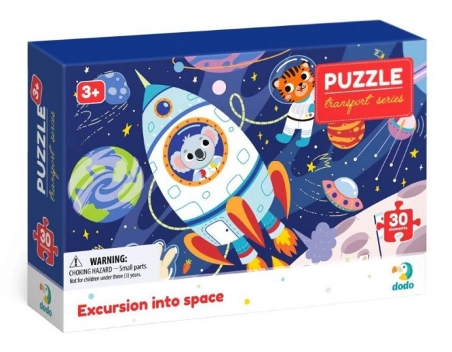 Puzzle Spazio con Animali