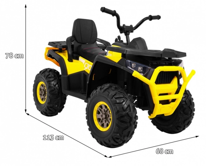 Quad ATV Desert Yellow