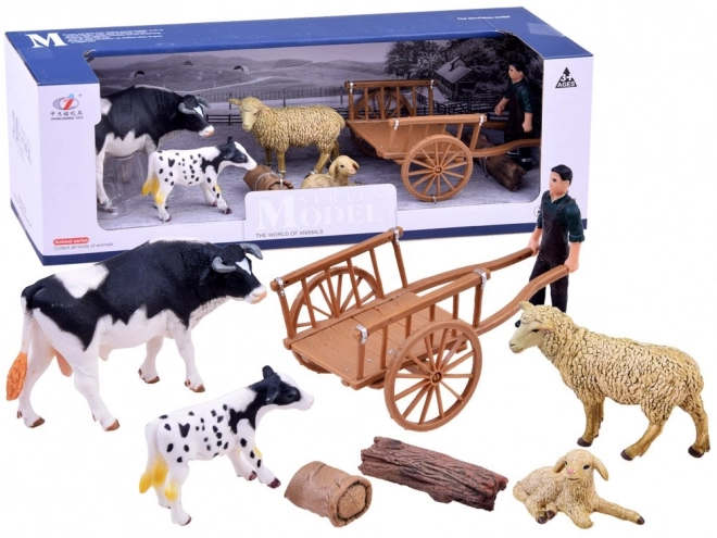 Animali Fattoria Set di Figurine – B