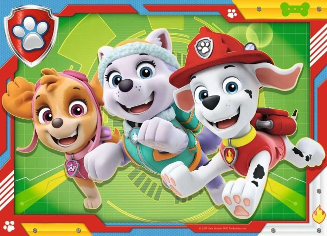 Puzzle Paw Patrol Ravensburger 4x42 pezzi