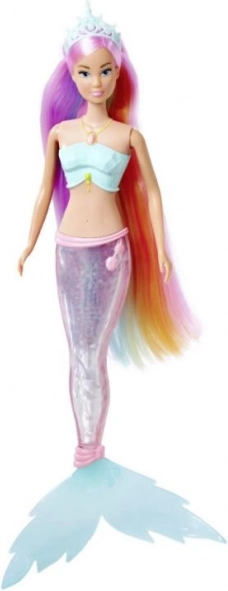Bambola Steffi Sirena con Pinna Magica e Luminosa