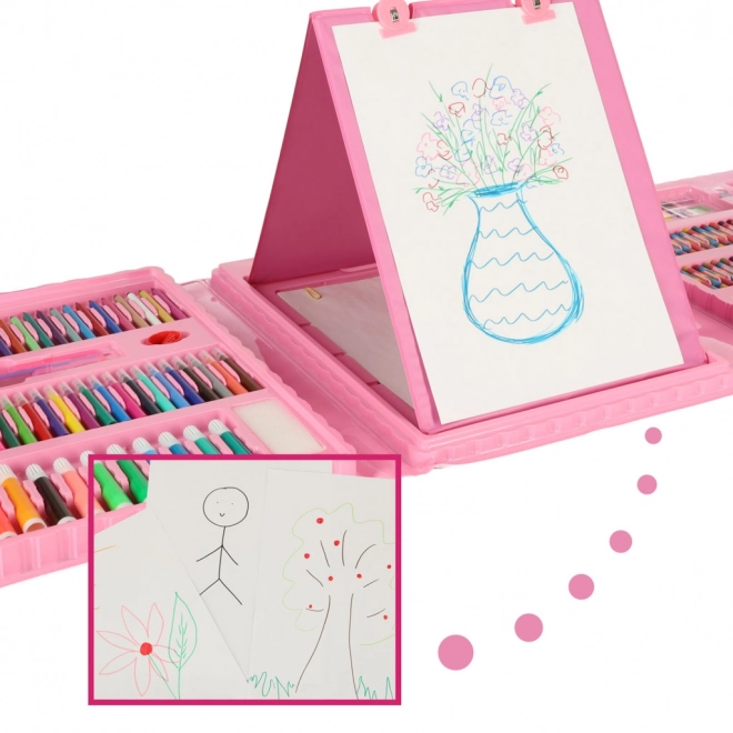 Set artistico rosa per bambini