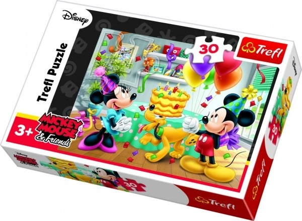 Puzzle TREFL Topolino festa 30 pezzi