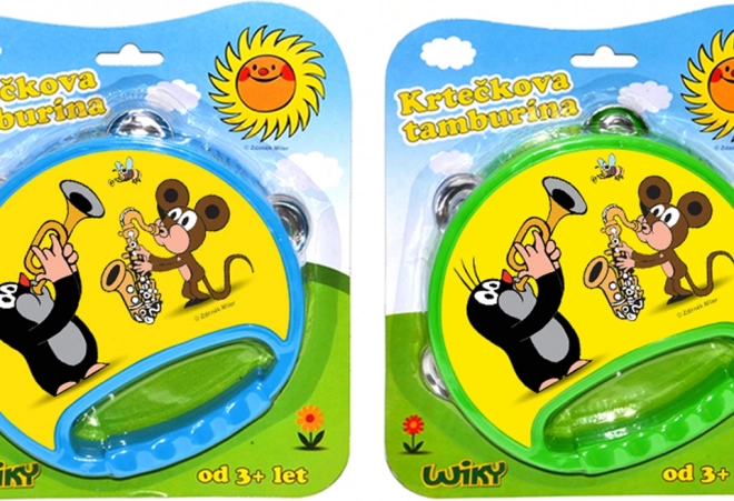 Tamburella per bambini Krtek 18 cm