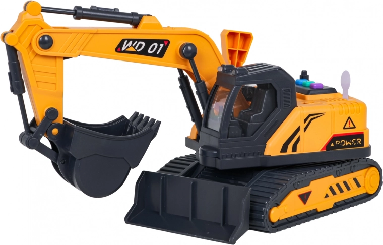 Cabina girevole e telaio cingolato