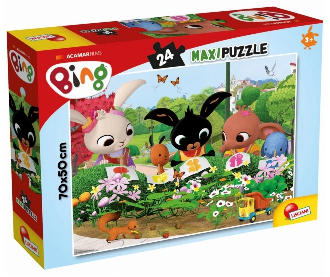 Puzzle Supermaxi 24 Bing - Osservando la Natura