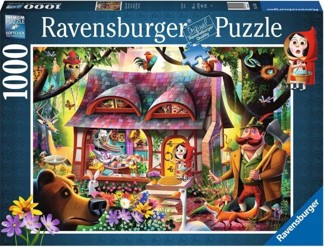 Puzzle Cappuccetto Rosso Ravensburger 1000 Pezzi