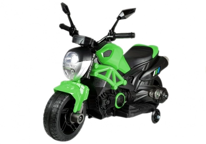 Motocicletta a batteria GTM verde