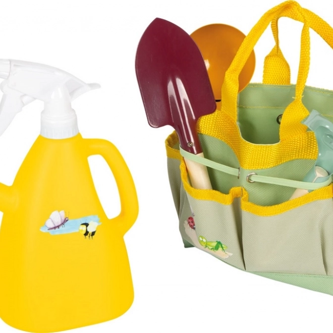 Set di attrezzi da giardino per bambini in borsa Tiny Garden