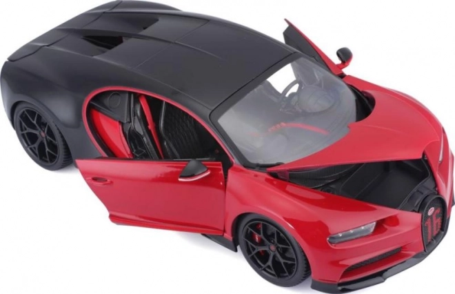 Modello di auto Bburago Bugatti Chiron Sport in scala 1:18