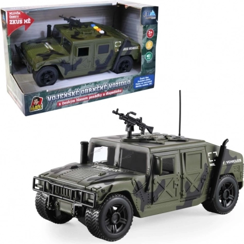 MaDe veicolo militare blindato con luci e voce ceca