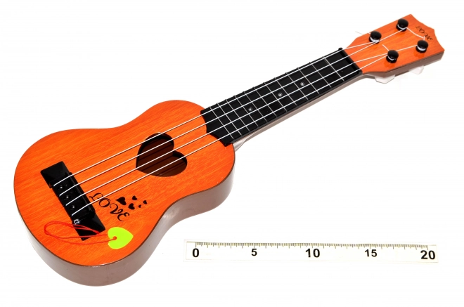 Chitarra con plettro 43 cm