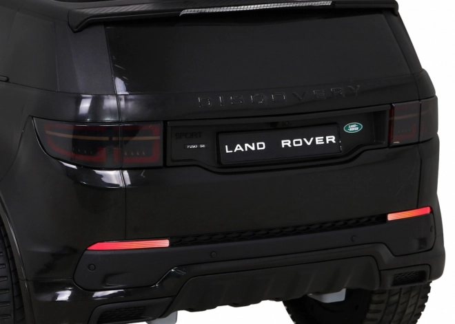 Land Rover Discovery Sport per bambini nero + telecomando + avvio lento + funzione altalena + MP3 LED
