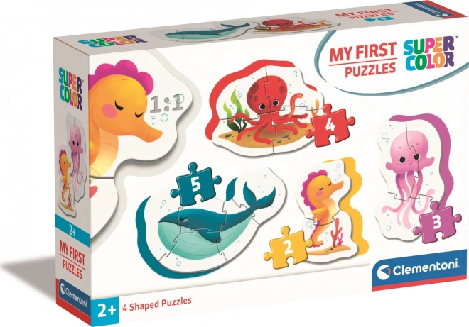 Clementoni: I miei primi puzzle - Vita marina