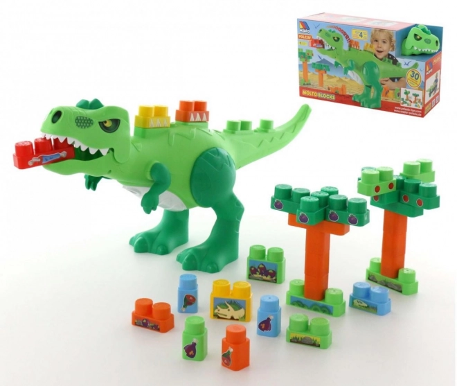 Set Dinosauro Blocchi 30 Pezzi