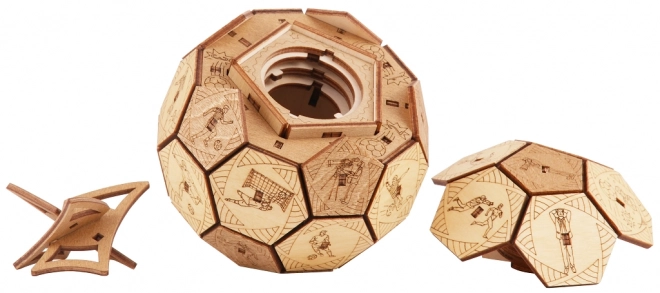 Palla Rompicapo EscapeWelt in Legno 3D