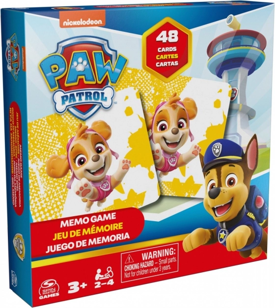 Pexeso PAW PATROL – gioco di memoria per bambini