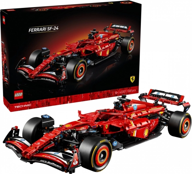Mattoncini Technic F1 Bolide Ferrari SF-24