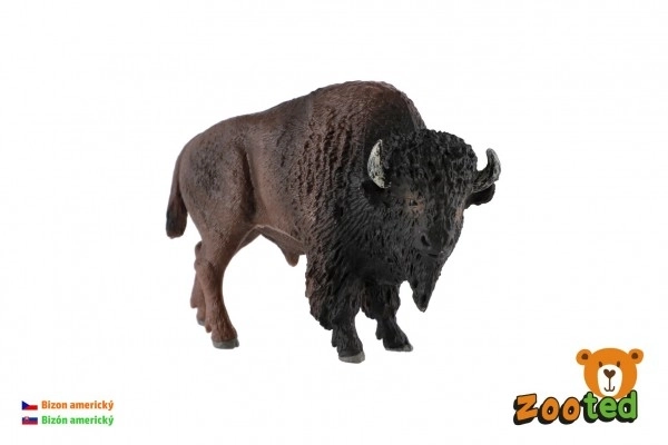 Bison americano in plastica 11cm