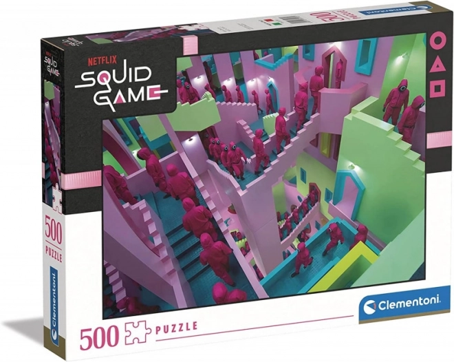 Clementoni puzzle Netflix Squid Game 500 pezzi