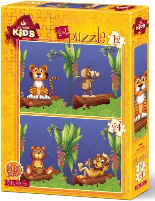 Puzzle Amici nella natura