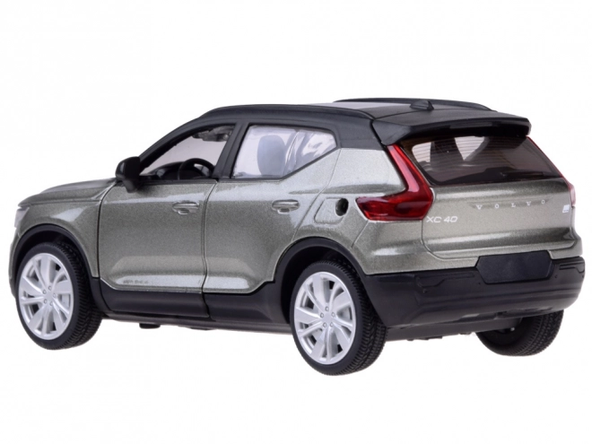 Modellino metallico auto crossover Volvo XC40 con suoni e luci