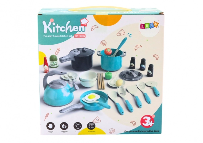 Set Piccolo Chef Pentole e Accessori Giocattolo