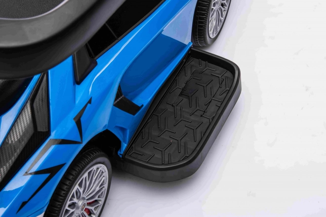 Camminatore spingente Lamborghini Aventador SV blu