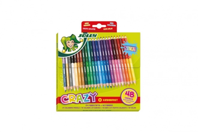 Kredki צבעate Crazy 24/48 Colori