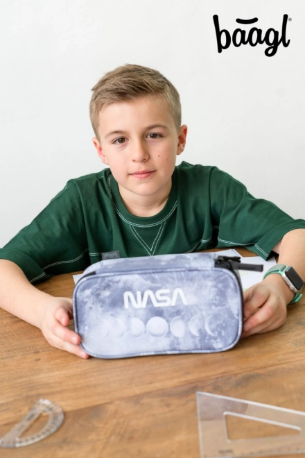Astuccio scolastico grigio NASA BAAGL