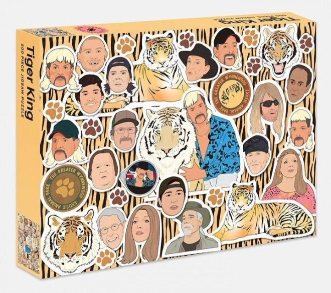 Puzzle Di Tigre 500 Pezzi