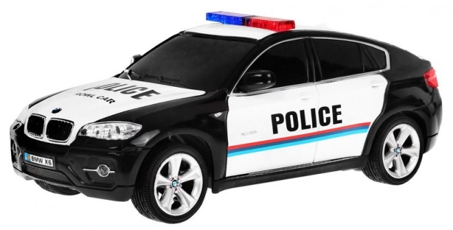 Radiocomando BMW X6 per bambini 8+ Polizia con luci