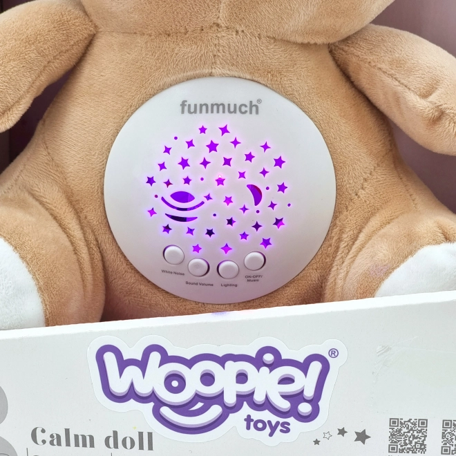 Woopie Baby peluche calmante con proiettore orsetto 2 in 1