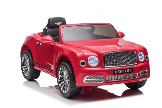 Auto a batteria Bentley Mulsanne rosso metallizzato