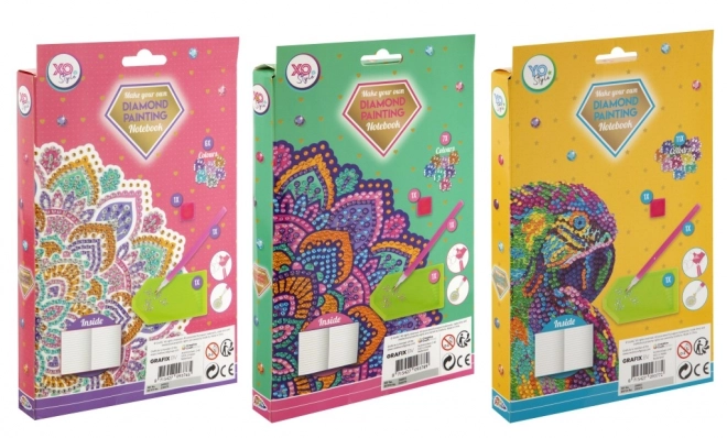 Blocchi da colorare con diamanti Mandala A5