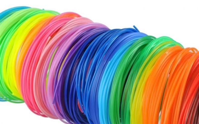 Filamenti PLA per penna 3D set 30 colori