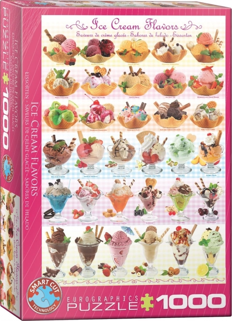 Puzzle Gusti Gelato 1000 pezzi