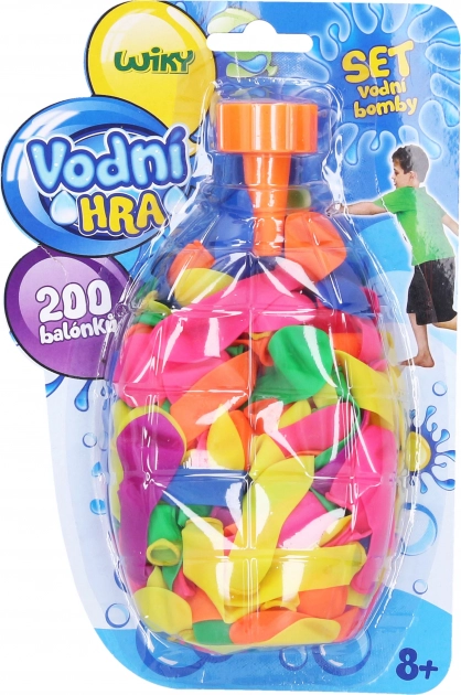 Palloncini d'acqua 200 pz - confezione ceca
