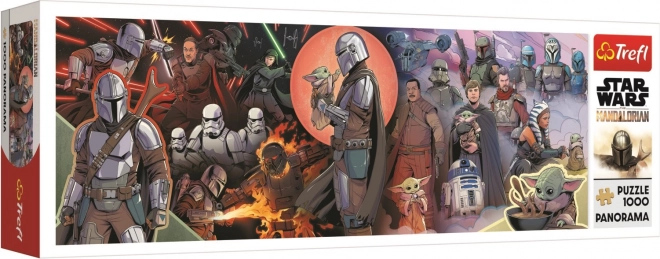 Puzzle 1000 pezzi Star Wars: Le avventure del Mandaloriano