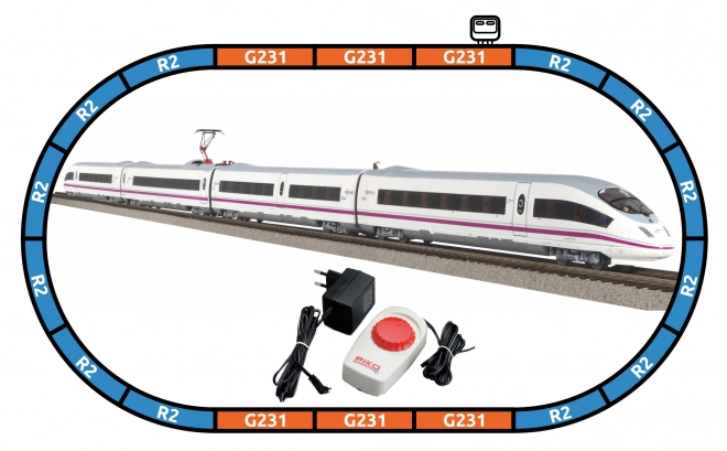 Piko Set di Avviamento Treno Passeggeri Velaro E (ICE 3) AVE RENFE V - 97930